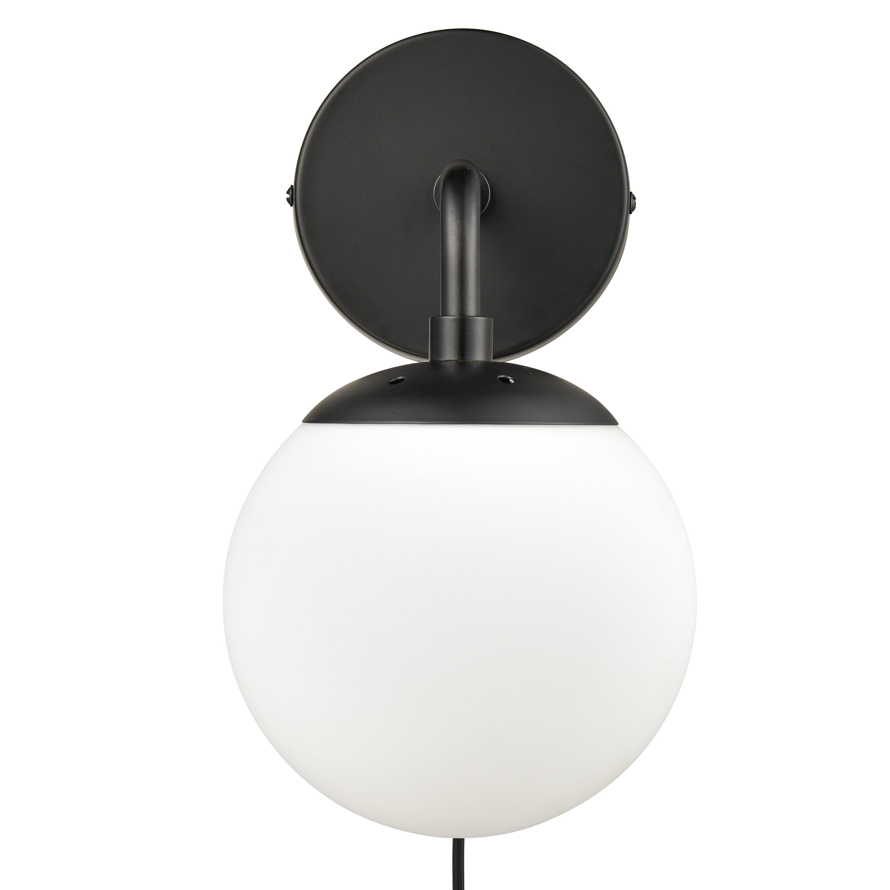 Light Society Greta Globe Plug-In Wall Sconce