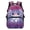 Galaxy Axolotl Print, variant on Garronmavis Cute Coffee Capybara 17-Inch Large Capacity Kids Backpack, Unisex Multi-Pocket School Bag with Front Pocket Side Mesh Pockets Adjustable Straps, Ideal for Elementary School