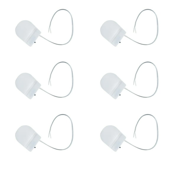 Battery Holder 6PCS For CR2032 LIR2032 Cells Plastic Case with Power Button