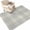 Blue, Gray, White, variant on Washable Area Rugs 2x3ft Buffalo Plaid Throw Rug Non-Slip Non-Shedding Low-Profile Rectangle Sand Beige Cream Farmhouse Gingham Striped Small Rug Carpet for Living Room Bedroom Dining Room Home Decor