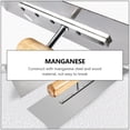 thumbnail image 5 of FUEENIRVA Concrete Flat Plate Trowel Construction Tool Manganese Steel 1Pack, 5 of 8