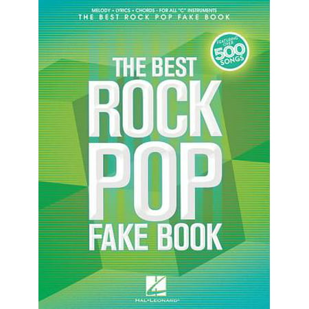 The Best Rock Pop Fake Book (Paperback)