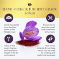 thumbnail image 6 of Yaqoot Organic Saffron Red Saffron Threads Spice for Tea and Cooking Super Nigent Filament 1 oz -Saffron Spice Grinder, 6 of 7