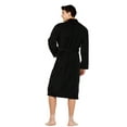 thumbnail image 4 of Turquaz Linen 100% Turkish Cotton Kimono Womens Robe Mens Bathrobe (XXL), 4 of 5