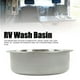 thumbnail image 5 of Lavabo para manos fregadero duradero para vehículos recreativos resistente a los arañazos fácil de limpiar diseño integrado estilo pulido para yates ANGGREK Otros, 5 of 8