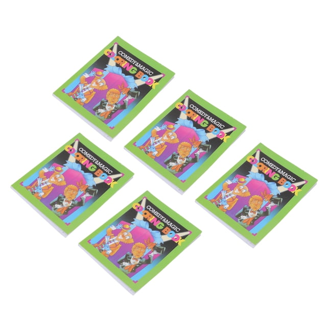 Libro para colorear de conjuros, 5 piezas Comedia Divertida para colorear Comedia Libro para colorear Truco Divertido Libro para colorear Accesorios Elegante y moderno