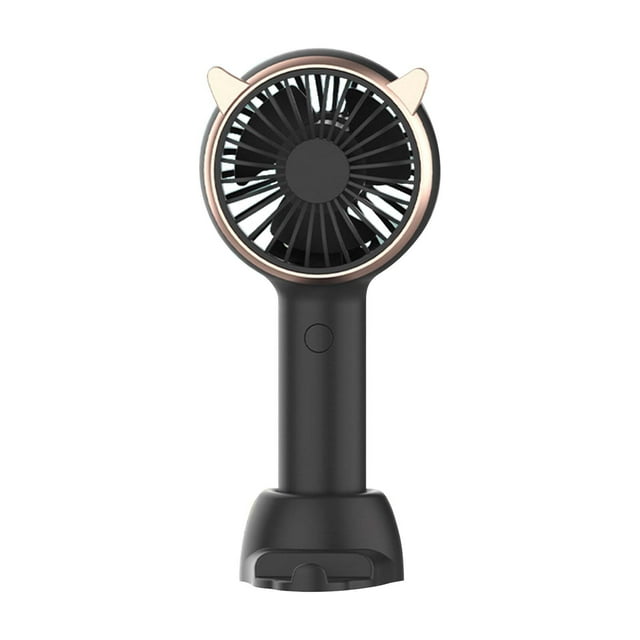 E Handheld Small Fan Usb Rechargeable Mini Portable High Velocity Strong Wind 3 Wind Levels Adjustable Low Noise Powerful For Student Dormitory 5.7X2.6X1.7 In
