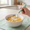 thumbnail image 6 of Stcellnmex 6 Pieces Colored Stainless Steel Fork and Spoon Silverware Set Round Handle Flatware Dishwasher Safe for Home Restaurant Kitchen, 6 of 7