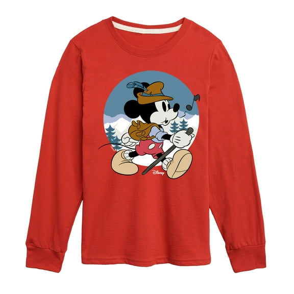 Disney - Alpine Mickey - Toddler & Youth Long Sleeve Graphic T-Shirt