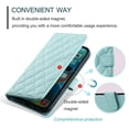 thumbnail image 5 of Funda de cuero a cuadros con tapa tipo billetera para Samsung Galaxy S24 S23 S22 S21 S20 FE S10 Note 20 Ultra 10 Plus 9 8, 5 of 5