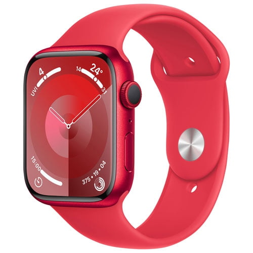 Restored Apple Watch Series 9 (GPS ) Smartwatch with Aluminum Case with Sport Band Like New