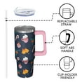 thumbnail image 3 of Winter Goodwill 30oz Christmas Tumbler with Handle, Holiday Festive Coffee Cup with Straw, Stainless Steel Insulated Mug, Xmas Gifts for Women, 3 of 5