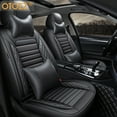 thumbnail image 3 of OTOEZ Car Seat Covers 5-Seats Full Set Waterproof Leather Universal for Sedan SUV Truck, 3 of 11