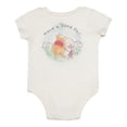 thumbnail image 2 of Disney Clothes Baby Boys 3-Piece Outfit Set – Winnie the Pooh Bodysuit, Shorts & Socks – Soft Cotton Newborn Infant Gift Beige 6/9M, 2 of 3