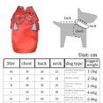 thumbnail image 2 of XS-XL Fashion Breathable Soft Chinese Style Spring,Autumn Wearing Dog Clothes Dog Costume Dog Skirt Pet Dress GOLDEN YELLOW XS, 2 of 8