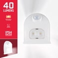 thumbnail image 2 of Luz de seguridad Energizer LED activada por movimiento, 40 lúmenes, 2 of 7