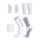thumbnail image 2 of Calcetines de fútbol antideslizantes, prácticos, transpirables y fáciles de usar, almohadillas protectoras. Blanco, 2 of 9
