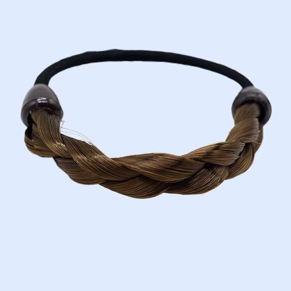 XmhyTop 2 Piece Pack Tonytail Ponytail Wrap, Synthetic Hair Design That Blends Like Your Own Hair, Easy-to-Wrap Style for Natural Ponytail Enhancement, Light Brown B