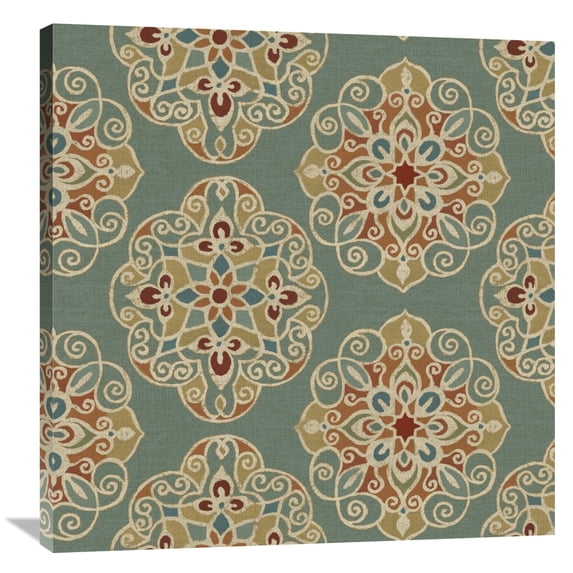 Global Gallery Daphne Brissonnet 'Kolam IE' Canvas Wall Art