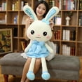 thumbnail image 5 of Conejo de peluche de patas largas para niña, muñeco suave de 35-150cm, regalo de cumpleaños, regalo de Navidad, 5 of 5