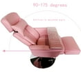 thumbnail image 5 of INTBUYING Facial Beauty SPA Salon Chair for Beauty Home Office Pneumatic Load 440LB 360Degree Rotation Pink, 5 of 12