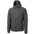 thumbnail image 2 of Men's-Cutter & Buck  Gray Missouri Tigers Mission Ridge Eco Insulated Repreve Hooded Full-Zip Puffer Jacket, 2 of 3