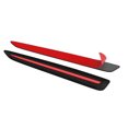 thumbnail image 1 of Carbon Fiber Car Bumper Scuff Protector Anti-Scratch Strips Sticker Auto Body Protector, 1 of 5