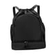 thumbnail image 3 of Mochila deportiva con cordón, mochila de viaje portátil para adultos, fútbol, ​​baloncesto Negro, 3 of 9