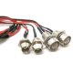 thumbnail image 3 of FELTECHELECTR Kit de luces LED para coche o camión RC, 2 luces blancas y 2 luces traseras LED superbrillantes de 4 LED, 3 of 5