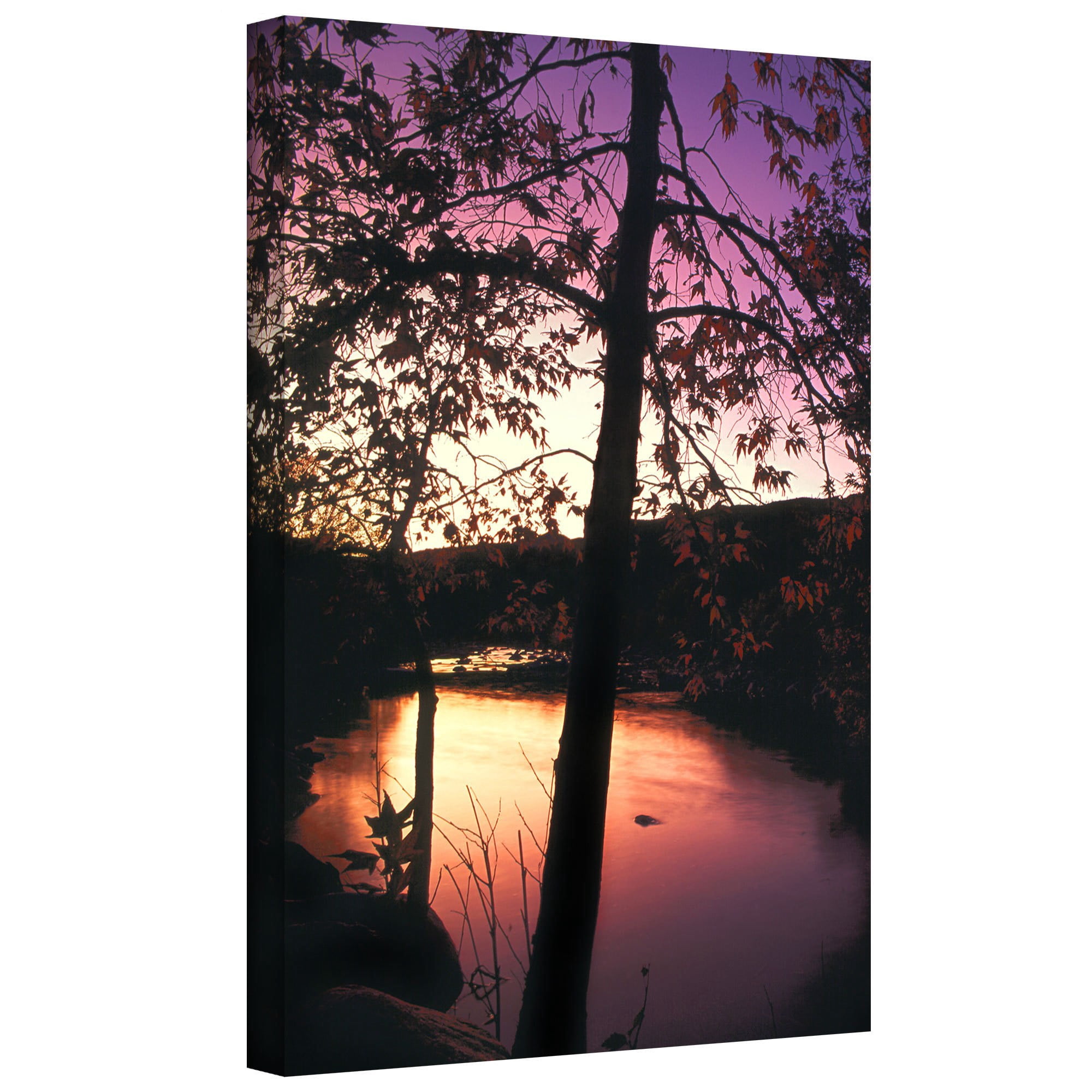 Dean Uhlinger "Deer Creek Afterglow" Gallery-Wrapped Canvas