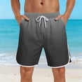 thumbnail image 2 of LMOIPLI Men's Swim Trunks with Mesh Liner Quick Dry Bathing Suits Beach Vacation Swimsuit Board Shorts with Pocket Black XXL, 2 of 7