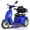 Blue, variant on QeeKa 3-Wheel Mobility Scooter with 500 lb Limit, Black
