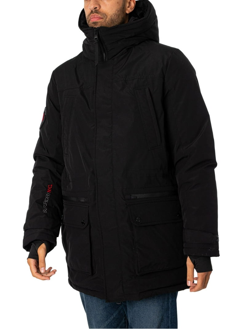 Mens Jackets Superdry Midweight Parka Superdry City Padded Parka