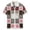 R_ Multicolor, variant on YLSDY Men's Fashion Loose Fit Crewneck Stripe T-Shirt Short Sleeve Summer Fashion Soft Elastic Cotton Tees Multicolor XXL