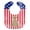 Labrador Retriever - Yellow, variant on Patriotic USA Black Labrador Baby Bib
