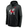 thumbnail image 2 of Men's Nike Black Georgia Bulldogs Legacy Logo Club Fleece Pullover Hoodie, 2 of 3