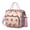 Pastel Halloween Pumpkins, variant on Pink Halloween Elements Pattern Womens Lunch Box for Work,Insulated Large Lunch Bag for Tween and Teen,Loncheras Para Mujer,Leakproof Adult Lunch Bag for Work,Beach,Travel,Picnic,Camping