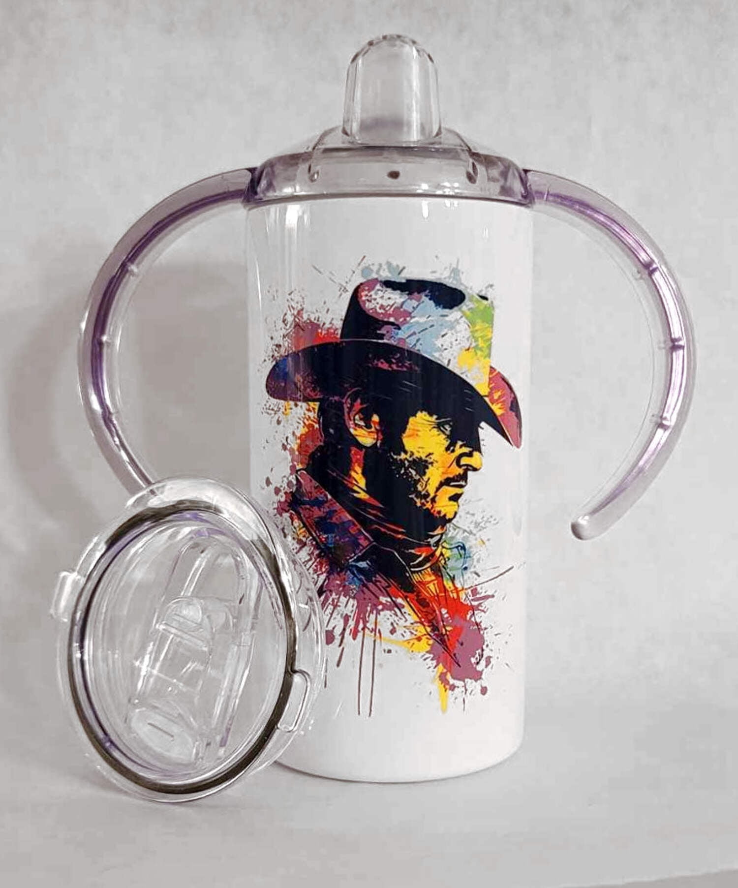 THE NEON COWBOY - Infant  Toddler Western Sippy Cup