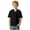 Black, variant on Toddler Boys' School Uniform Short Sleeve Polo Shirt Blue 130)