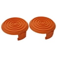 thumbnail image 2 of 2 x Spool Cover Cap for QUALCAST GT30 Grass Trimmer Strimmer Orange, 2 of 10