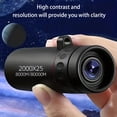 thumbnail image 4 of Telescopio Monocular 2000x25 HD Alcance para Viajes Al Aire Libre (con Clip), 4 of 9
