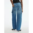 thumbnail image 4 of Scoop Women's Barrel Carpenter Jeans, Sizes 0-20, 4 of 6