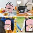 thumbnail image 3 of KUIFORTI School Bags Kawaii Dog Backpack Set with Lunch Tote Bag Pencil Pouch,Cute Dog Backpack for School Bookbag for Girls Picnic Bag 3 Pack Travel Knapsack, 3 of 5