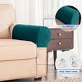 thumbnail image 5 of Stretch Armrest Spandex Arm Covers for Chairs Couch Armchair Slipcovers for Recliner Sofa with Twist Pins 2pcs, 5 of 6