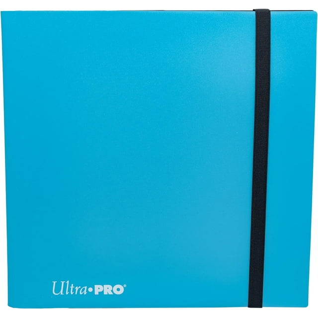 Ultra PRO - Eclipse 12-Pocket PRO-Binder for 480 Cards Standard Size Cards, Protects Collectible Cards, Gaming Cards and Sports Cards In Ultra PRO Deck Protector Sleeves Color: Sky Blue