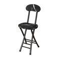 thumbnail image 1 of Taburete plegable para exteriores, taburete plegable, resistente, portátil, para acampar, silla de camping, taburete alto para jardín, viajes, patio Patrón de, 1 of 8