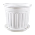 thumbnail image 2 of Tarmeek White Vintage Style Plant Container - Breathable Root Control Decorative Planter for Indoor Outdoor Home Garden Greenery Display, 2 of 7