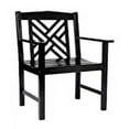 thumbnail image 3 of Achla Designs 4 ft. Black Fretwork Bench, 3 of 3