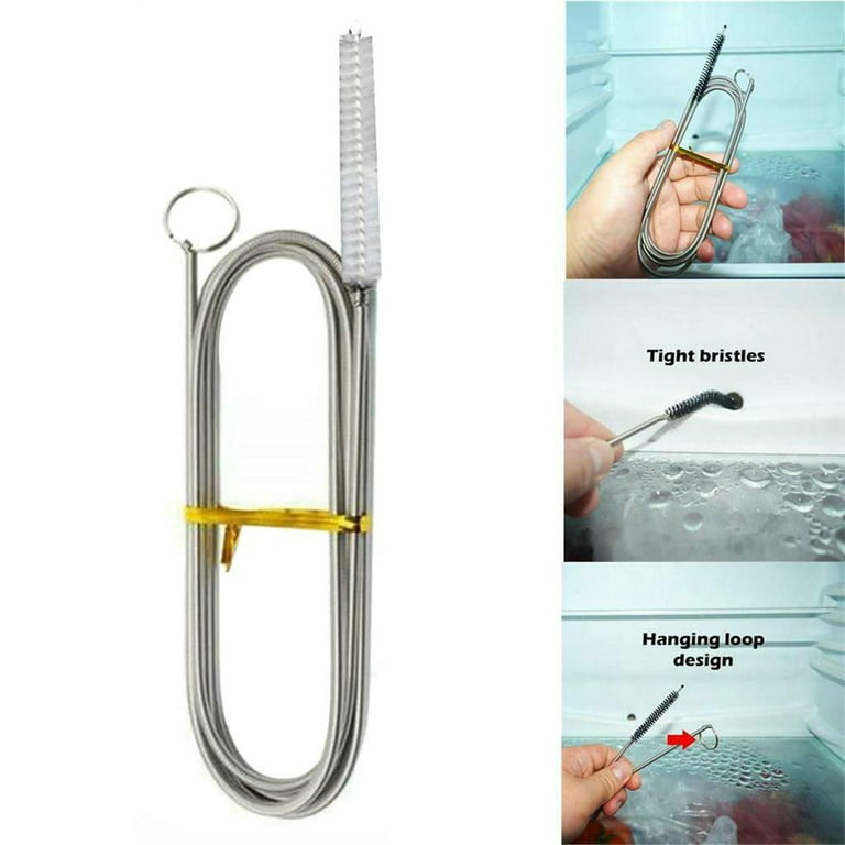 Drain Cleaner Brush Long Wire Brush Sunroof Drain Cleaning Tool Cleaning  Brush Fridge Cleaning Tool For Cleaning Feeding Tube - AliExpress