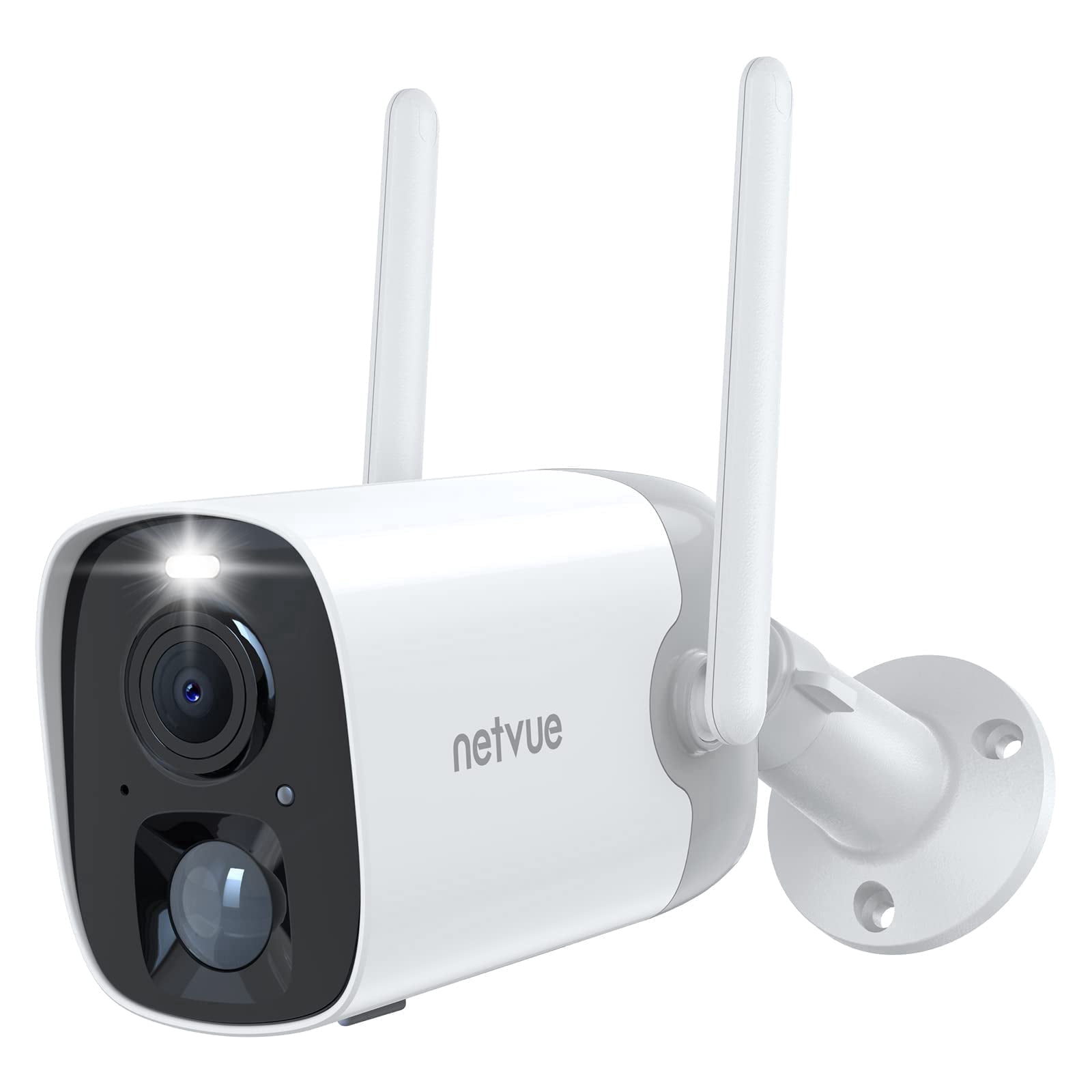 Netvue Outdoor Security Camera, 2K Surveillance Cameras Wireless Wifi Battery with AI - Only for 2.4GHz
